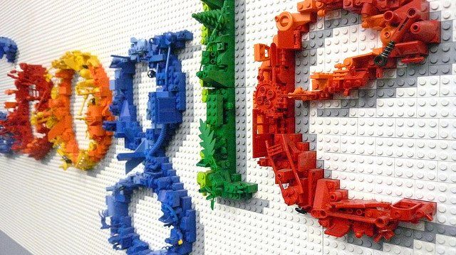 Logo du Google en lego