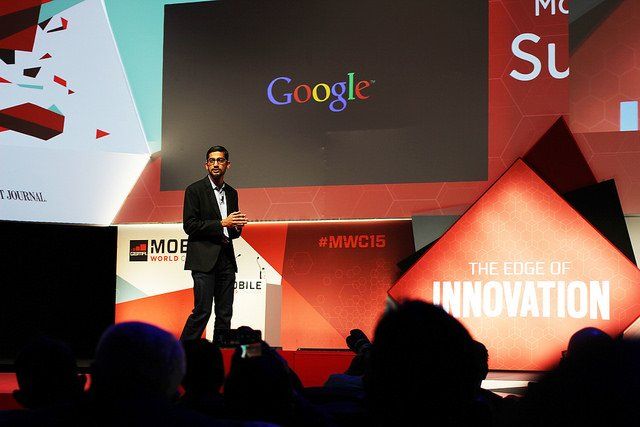 Sundar Pichai, directeur général de Google.