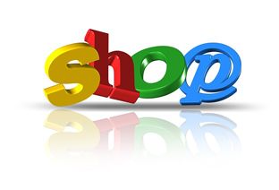 Le mot "shop" qui signifie magasin en anglais.