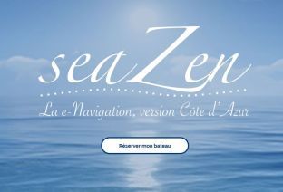 Illustration du site de réservation de bateau sans permis seaZen.
